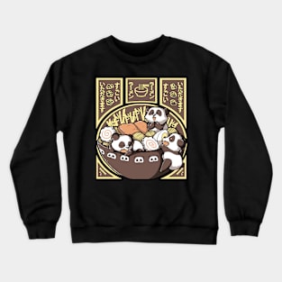 Panda Ramen Crewneck Sweatshirt